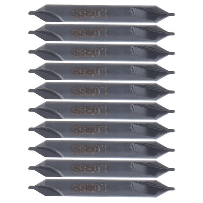 Lot De 10 Forets à Centrer - Diamètre 3*1 - Mèches Neuves Génériques