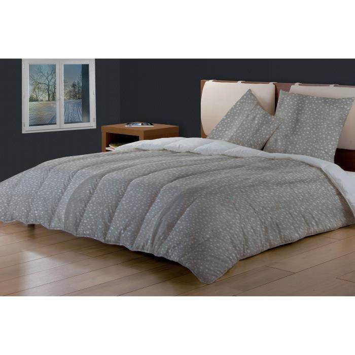 Dodo Couette Temperee 350 Gr M Bubble 220x240 Cm Gris Achat