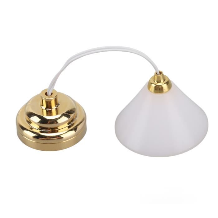 Lampadaire Miniature pour Maison de Poupée, éclairage Miniature à F