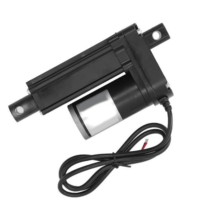 Moteur Actionneur Linéaire 24V Pour Cyclisme - Course 150mm - Vitesse 120tr/min - Aluminium Et Acier