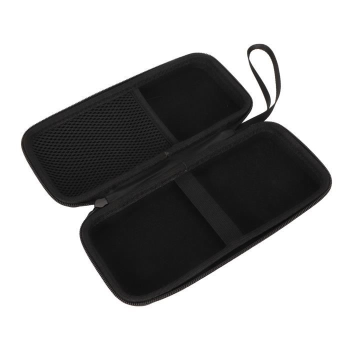 Étui Protection Calculatrice Graphique VILLCASE - Pour TI-83/84/89, HP50G - Noir, Fermeture Éclair