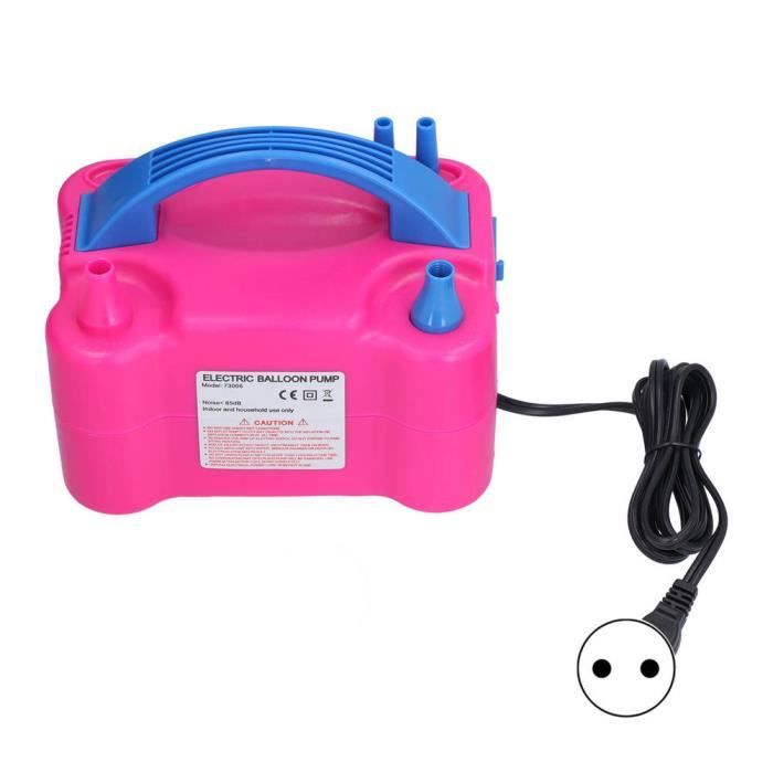HUIYOPU Pompe à Ballon Électrique, Ballon Gonfleur De Ballon Portable à Double Buse Pour Fête De Mariage Célébration Anniversaire Décoration