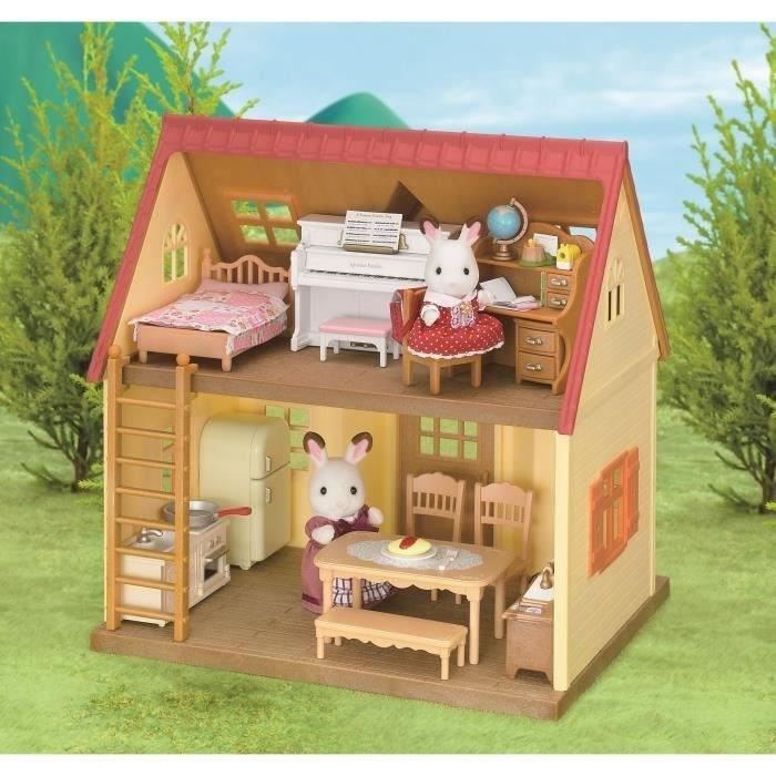 Sylvanian Families 5220 Set Ameublement Et Figurine Pour Cottage Achat Vente Figurine Personnage Cdiscount
