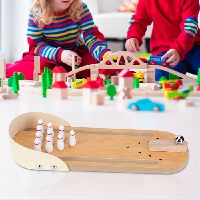 Jeu De Bowling Pour Enfants 2 à 5 Ans – Set De Quilles Avec Boules – Jouet D’intérieur Pour Anniversaire, Bureau Ou école - 11