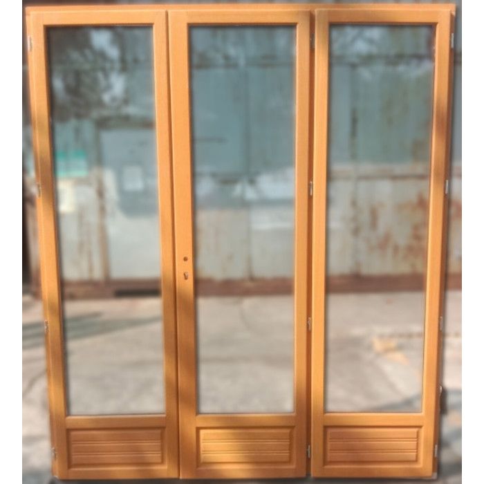 Porte Fenetre Bois 3 Vantaux 215x180 Droite Adherent Planete