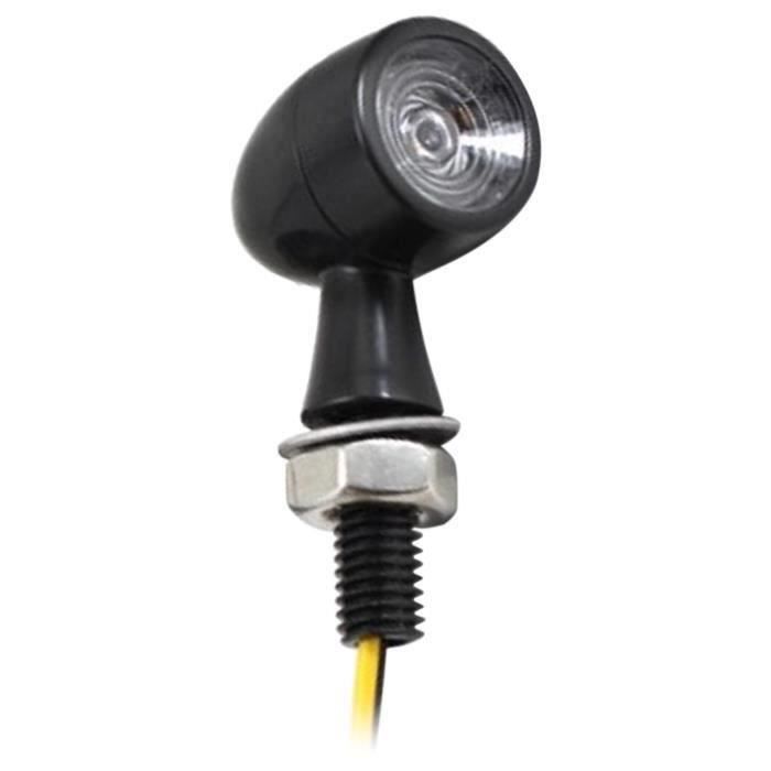 Clignotant Pour Moto Vintage Clignotant Moto NEUFU Moto Clignotants Pour Harley Chopper 10mm Chrome - Auto Clignotant Moto Ampoule Clignotant Led Moto Vintage