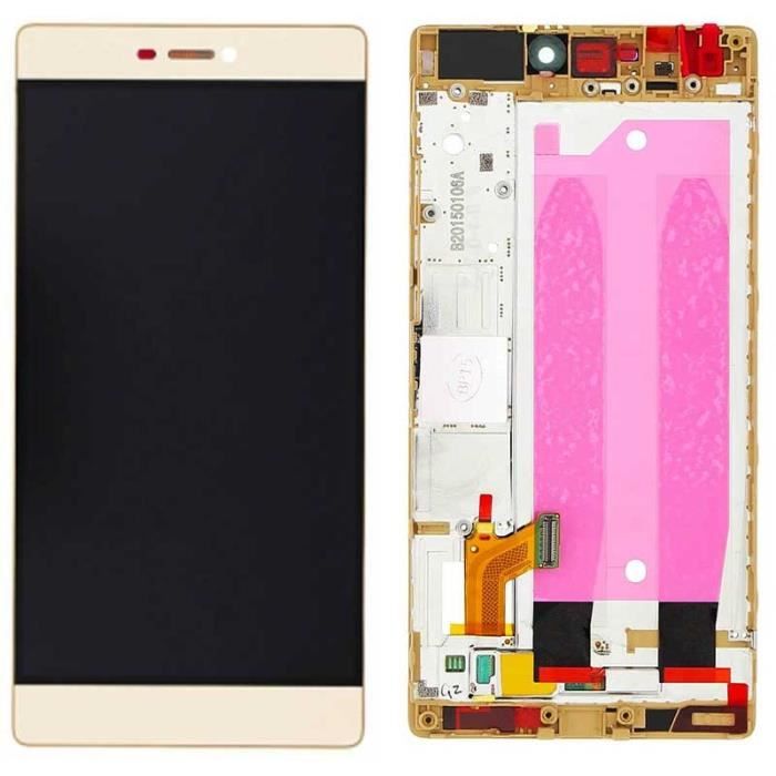 Ecran Huawei P9 avec chassis Or Ecran Huawei P9 avec chassis Or