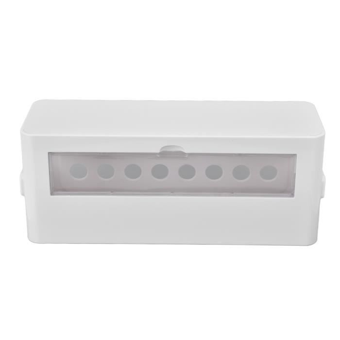 Boîte De Rangement Pour Câbles - Avec Couvercle, 31x13.5x12.5cm, Plastique PP, Cache Multiprises