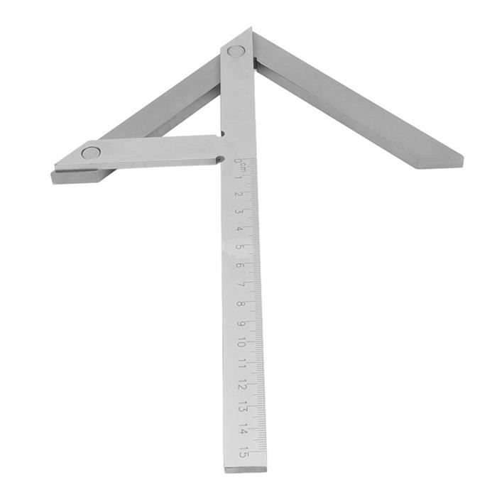 Jauge D'affûtage Forets 118° - Outil Mesure Diamètre Jusqu'à 50mm, Acier Inoxydable