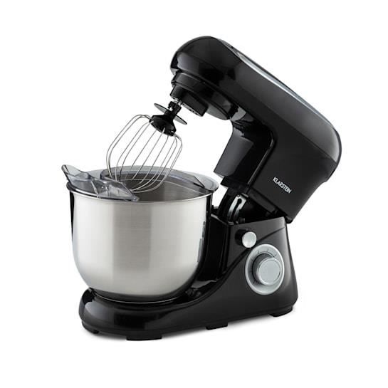 Robot pâtissier - Klarstein Bella Pico 2G - 1300W - 6 vitesses - 5 L - Noir