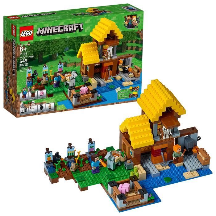Lego Minecraft 21144 Achat Vente Jeux Et Jouets Pas Chers