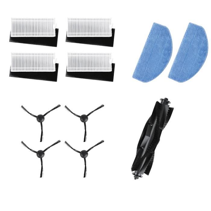 Xiaomi X20 Pro Chiffons De Nettoyage KiimSin Pour Robots Aspirateurs Xiaomi Et Dreame - Lot De 4 En Microfibre Chiffon Dreame L20 Ultra