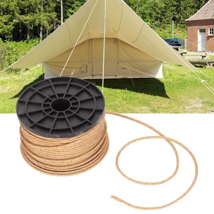 12 Tendeurs De Corde Futheda - Plastique Léger Pour Tentes, Bâches - Camping, Randonnée