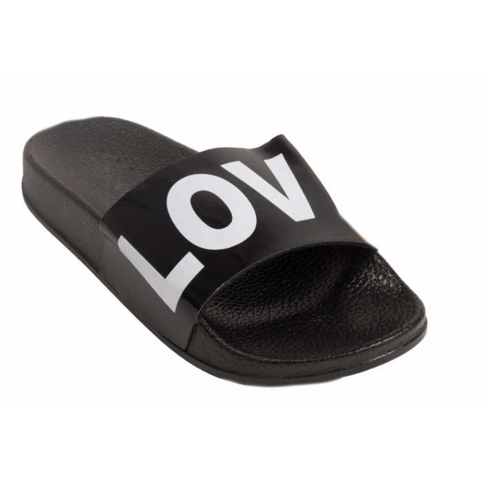 claquette plastique femme