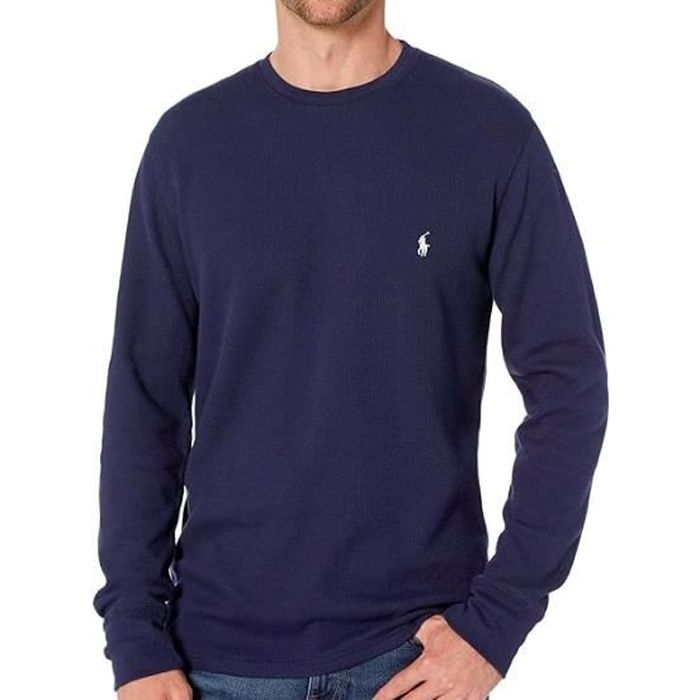 Haut de pyjama Polo Ralph Lauren Bleu Foncé