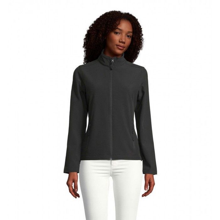 Coupe-Vent Femme - Sols - Race - Noir - Manches Longues - Respirant Coupe-Vent Femme - Sols - Race - Noir - Manches Longues - Respirant