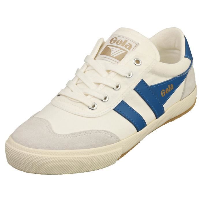 Baskets Gola Goliathes Blanc Bleu - Pointure 39 EU - Modèle Bullet Trident - Neuf Avec Boîte