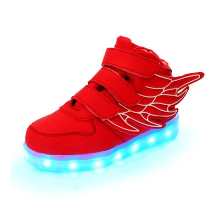 basket adidas lumineuse garcon
