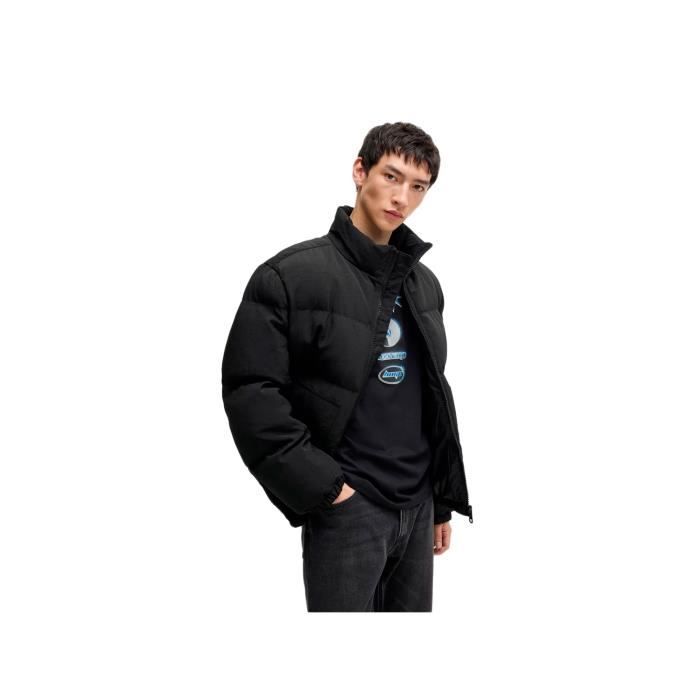 Doudoune Boss Homme Brooklin Noir Polyester Noir Cdiscount Pret a Porter