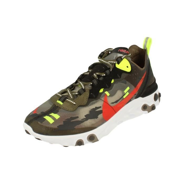 Chaussures de running Nike React Element 87 pour hommes - Vert