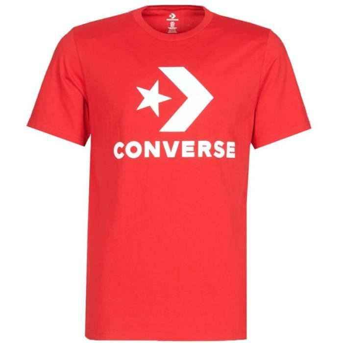 تطبيق ساب T Shirt Rouge Homme Converse STAR CHEVRON تطبيق ساب