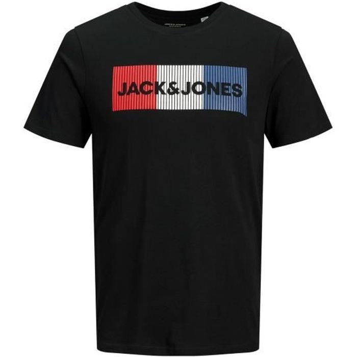 JACK & JONES T-Shirt Noir Homme