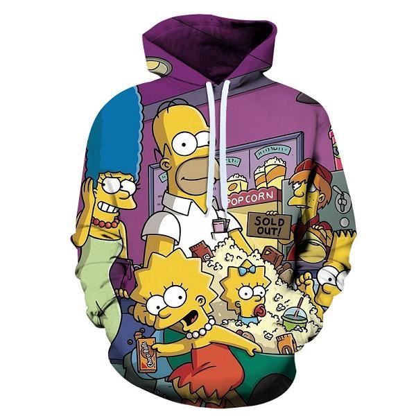 Sweat a capuche simpson online