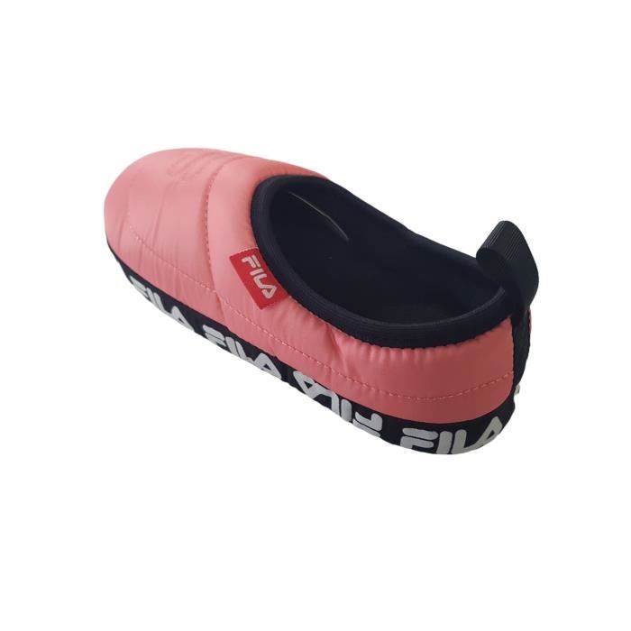 Sabot Fila Comfider Femme Rose Interieur rembourre doux Semelle antiderapante Rose Cdiscount Chaussures