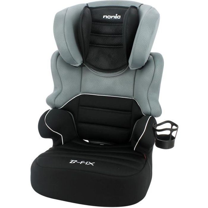 Nania Si ge auto BEFIX groupe 2 3 15 36kg porte gobelet Gris