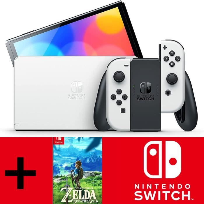 Console Portable - Nintendo - Switch OLED - Manettes Joy-Con