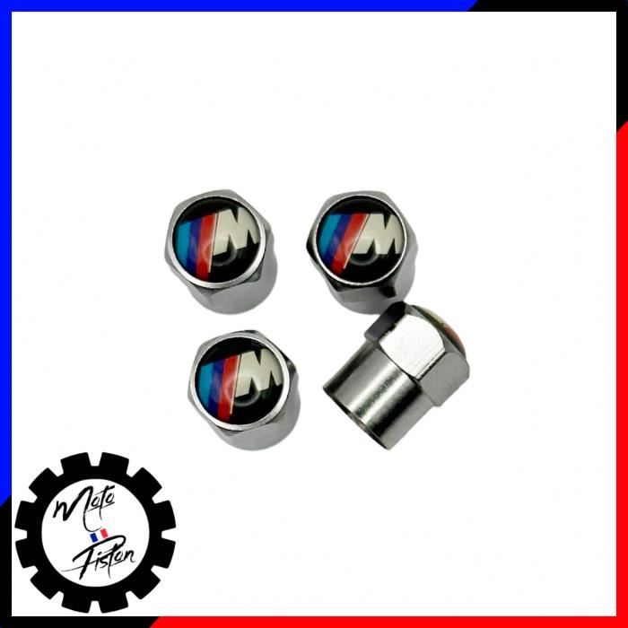 Bouchons De Valve Métal Pour Voiture - 4 Pièces, Style BMW M Series, Noir Élégant Pour X1 X3 X5 X6 Z4 Série 1 3 5 7