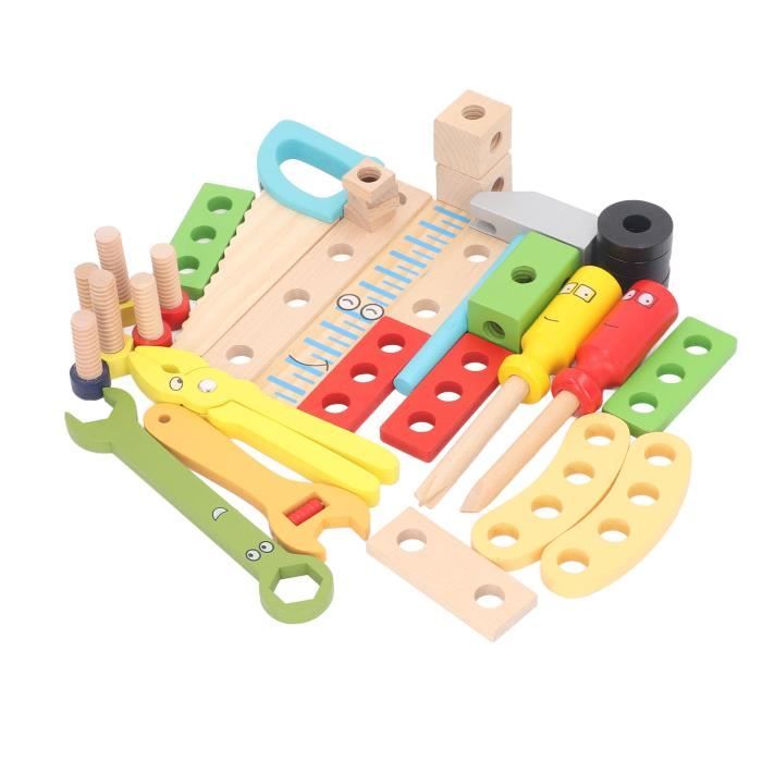ENSEMBLE D'OUTILS EN bois, Kits d'outils de Construction de modèles