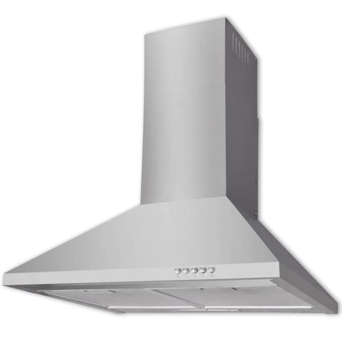 Hotte Acier Inoxydable Hotte Aspirante Tactile Hotte Murale Evacuation Recyclage Cuisine Hotte Decorative 600 Mm Achat Vente Hotte Hotte Acier Inoxydable Hott Cdiscount