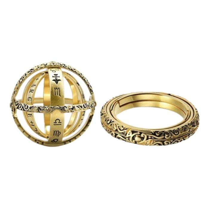 Retro sphere astronomique anneau de bague pliable doigt cosmique couple amant bijoux cadeaux Or NO.10 TELESCOPE OPTIQUE Cdiscount Appareil Photo