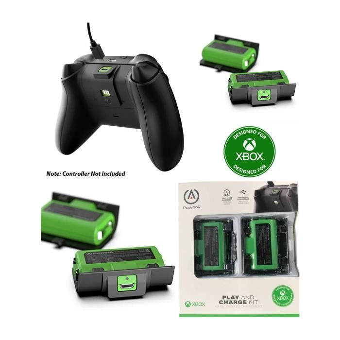 Batteries Xbox Paire One / Série X S Officielle rechargeables 1100mAh