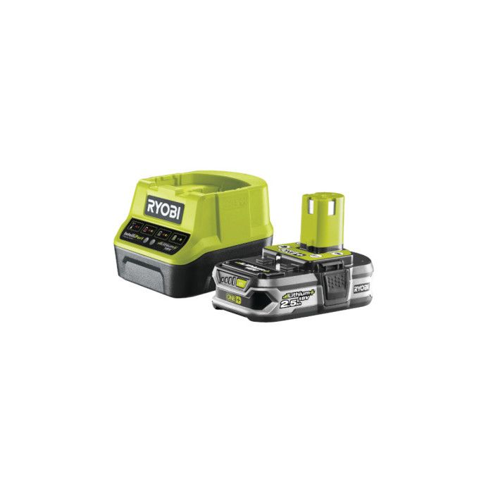 Pack Batterie et Chargeur RYOBI RC18120-125G – 18V One+ 2.5Ah - vue 2