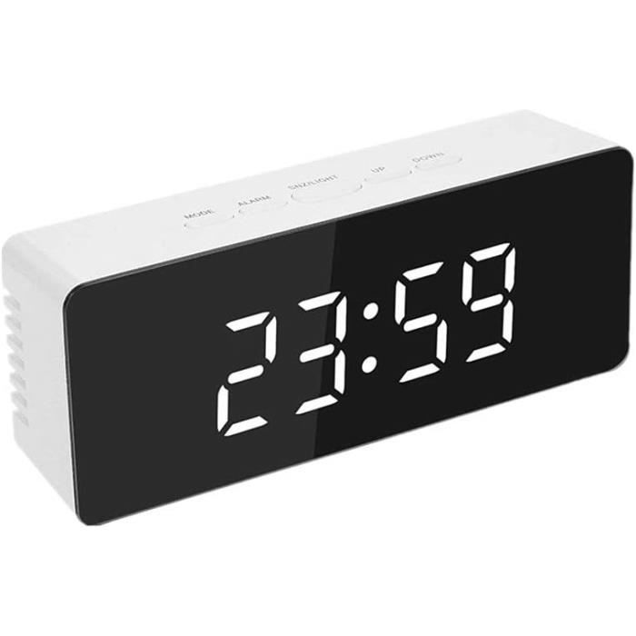 MOSUO Reveil Projecteur Plafond, Digitale Reveil Matin Horloge Numérique,LED Réveil Numérique, avec Température/Humidité/Snooze/Activation Sonore,Luminosité Volume Réglables,pour Chambre Bureau MOSUO Reveil Projecteur Plafond, Digitale Reveil Matin Horloge Numérique,LED Réveil Numérique, avec Température/Humidité/Snooze/Activation Sonore,Luminosité Volume Réglables,pour Chambre Bureau