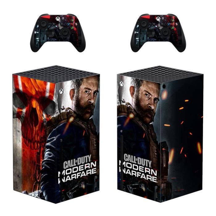 Kit Autocollants pour Xbox Series X, Call of Duty Sticker Skin pour