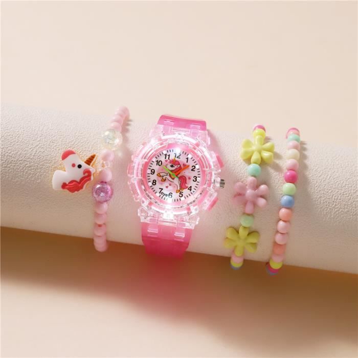 Kit De 10 Bracelets Amitié Filles - Perles Princesse - Cadeaux Anniversaire Enfant