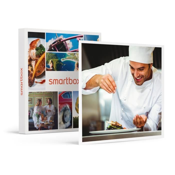 SMARTBOX Tables de chefs Coffret Cadeau 1 menu de chef avec ou