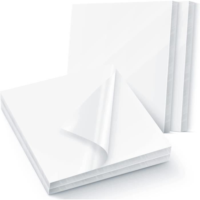 300 Feuilles Notes Autocollantes Transparentes Auto-Adhésives Amovibles
