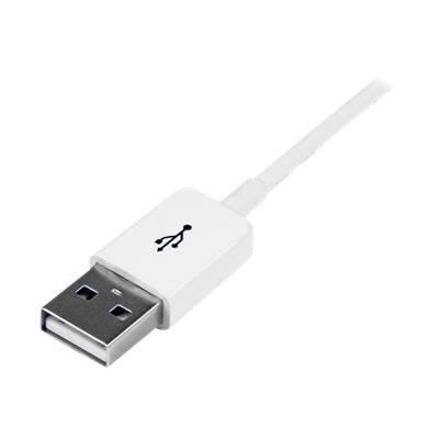 Câble Chargeur Micro USB - 2M Blanc - Cdiscount Informatique