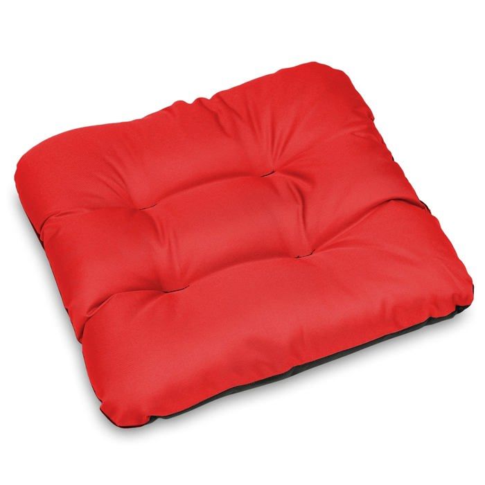 Coussin pour Chaise Siège Banc de Jardin Canapé - Lot de 8 x 45x45 cm - Rouge