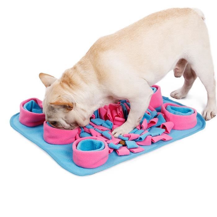 Meilleurs prix pour Reniflant Tapis de Fouille Jeu de Chien Entraînement QI Nez Odeur Sensation Couverture Interactif Tapis Alimentation Formation