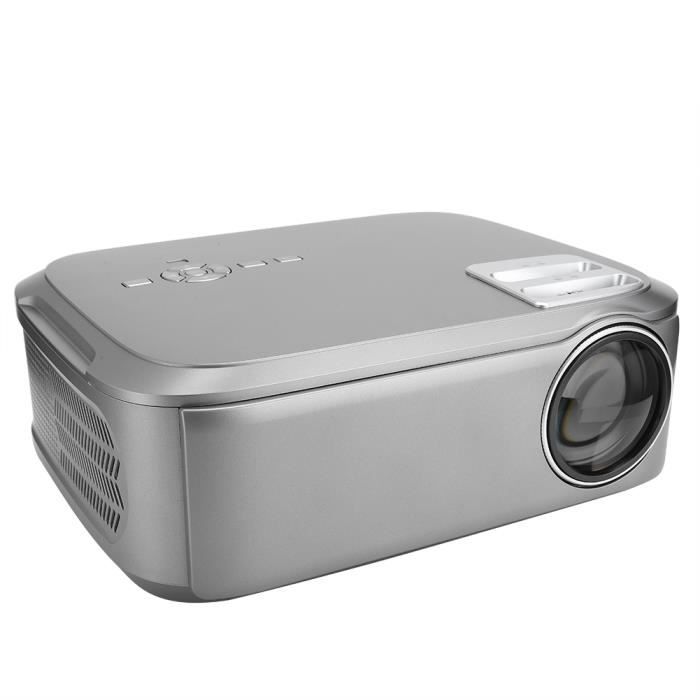 Tbest projecteur portable Projecteur LCD 1080P HD Mini Portable Home