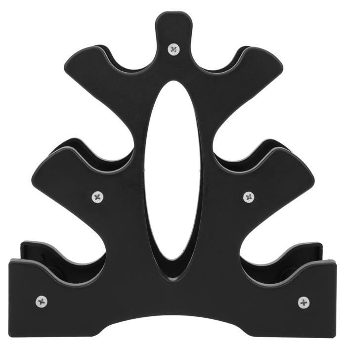 K-Sport: Support d'haltères, support pour disques, support de disques : 30 mm, support de poids avec 6 barres, charge maximale : 300 kg