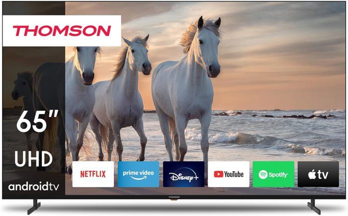 THOMSON TV LED 4K 165 cm 65UA5S13 Smart TV 65 UHD Android