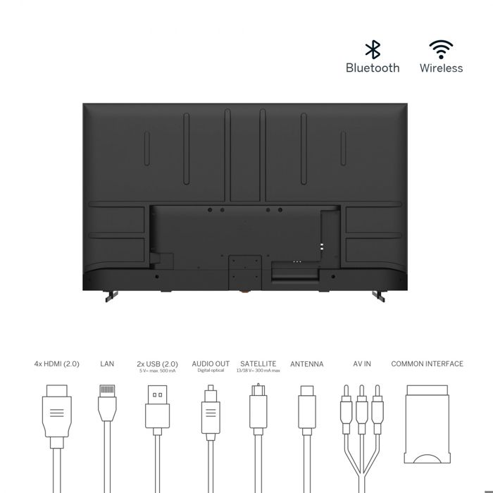 THOMSON TV LED 4K 165 cm 65UA5S13 Smart TV 65 UHD Android