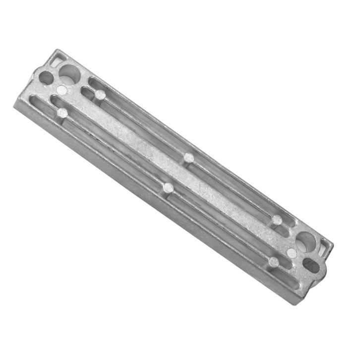 Plaque Support Tableau Arrière Hors-bord - Aluminium 12x2 Pouces, épaisseur 3/8" - Compatible Moteurs Post-1986