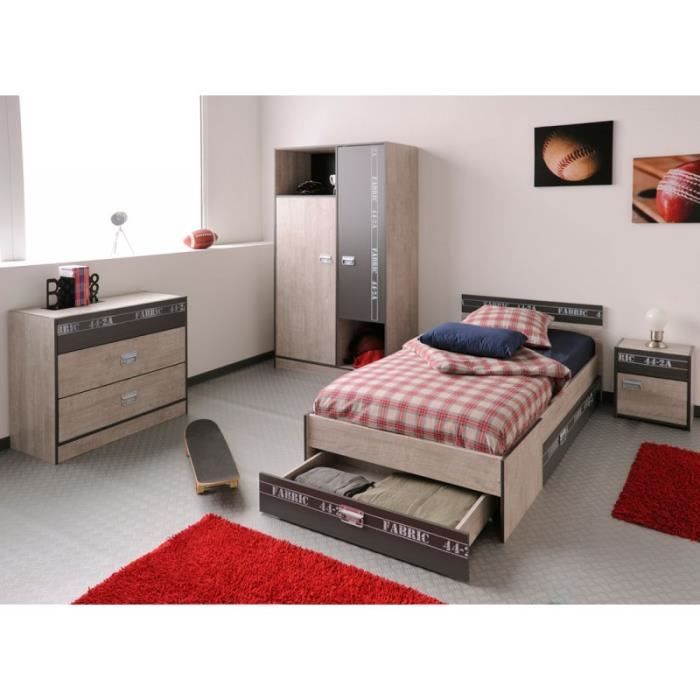 Chambre Enfant Complete 90 190 Fantik L 99 X L 197 X H 66